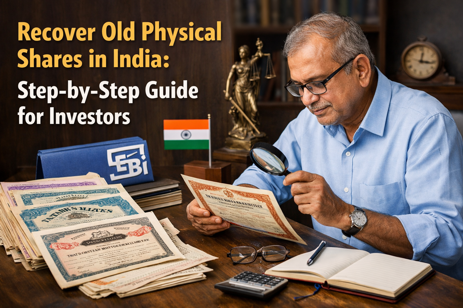Recover Old Physical Shares in India